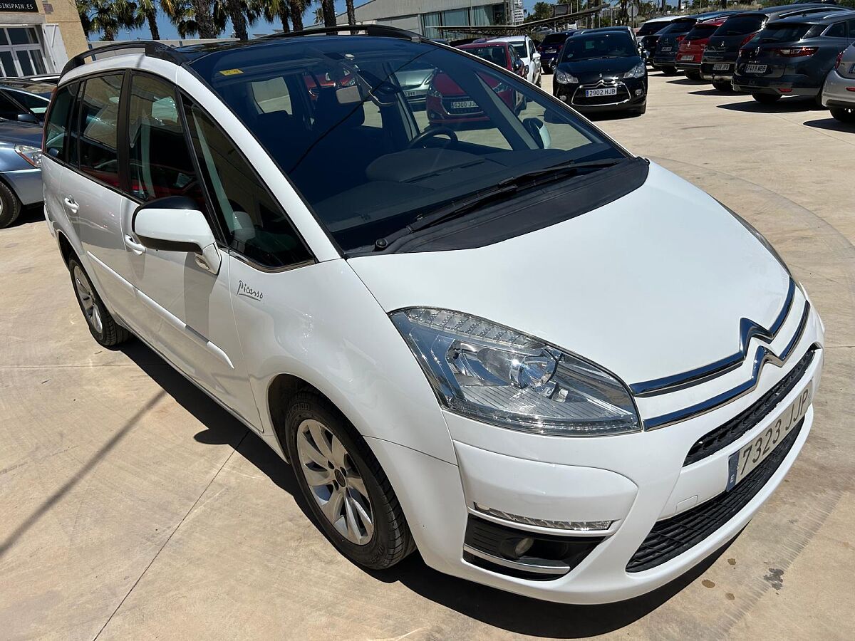 CITROEN C4 GRAND PICASSO EXCLUSIVE 1.6 E-HDI AUTO SPANISH LHD IN SPAIN 95K 7 SEATS 2011